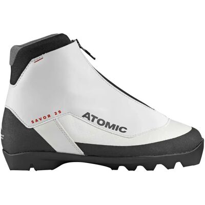 Atomic Chaussures De Ski Nordique Pour Femme Savor 25 White 26.0 Femme - Publicité Atomic Chaussures De Ski Nordique Pour Femme Savor 25 White 26.0 Femme - Publicité