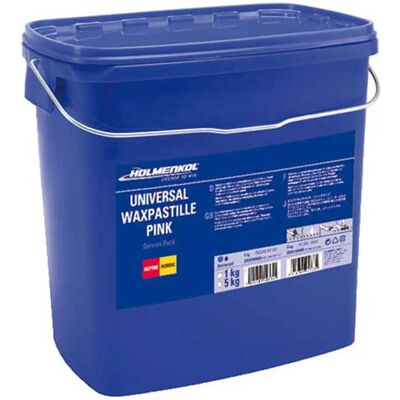 Holmenkol Cire Universal Pastille 5kg Pink One Size unisex - Publicité Holmenkol Cire Universal Pastille 5kg Pink One Size unisex - Publicité