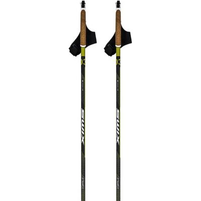 Swix Bâtons Dynamic D3 Black / Yellow 140 cm Homme,Femme - Publicité Swix Bâtons Dynamic D3 Black / Yellow 140 cm Homme,Femme - Publicité