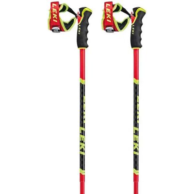 Leki Alpino Bâtons Venom Gs 3d Bright Red / Black / Neon Yellow 125 cm Homme,Femme - Publicité Leki Alpino Bâtons Venom Gs 3d Bright Red / Black / Neon Yellow 125 cm Homme,Femme - Publicité