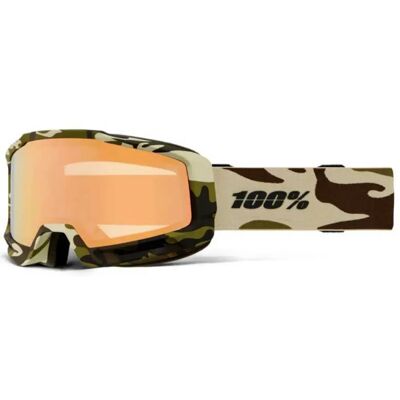 Lunettes de Ski 100% Okan Hiper Brun / Olive - Goggles de Ski et Snowboard - Publicité Lunettes de Ski 100% Okan Hiper Brun / Olive - Goggles de Ski et Snowboard - Publicité