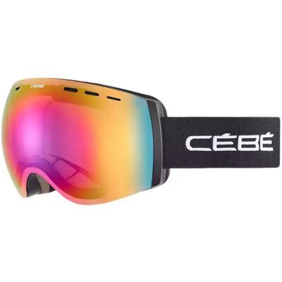 Cebe Masque De Ski Cloud Black Matte Rose Flash Pink/CAT2 Homme,Femme - Publicité Cebe Masque De Ski Cloud Black Matte Rose Flash Pink/CAT2 Homme,Femme - Publicité