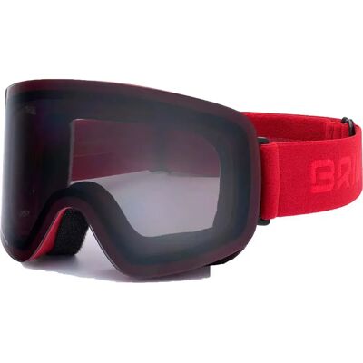Briko Masque De Ski Hollis Red Old Brick SG3/CAT3 Homme,Femme - Publicité Briko Masque De Ski Hollis Red Old Brick SG3/CAT3 Homme,Femme - Publicité