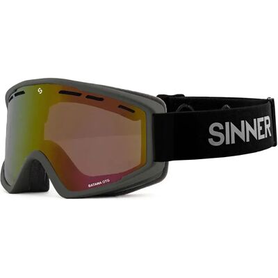 Sinner Masque De Ski Batawa Matte Dark Grey Double Orange Vent/CAT2 Homme,Femme - Publicité Sinner Masque De Ski Batawa Matte Dark Grey Double Orange Vent/CAT2 Homme,Femme - Publicité