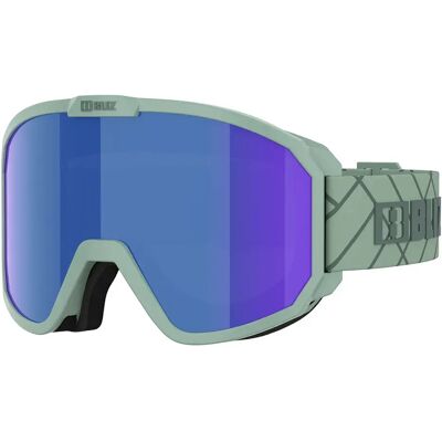 Lunettes de ski Bliz Rave vertes antichoc - Accessoires de ski - Publicité Lunettes de ski Bliz Rave vertes antichoc - Accessoires de ski - Publicité