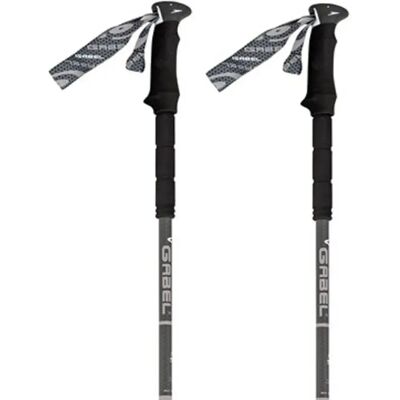 Gabel Bâtons Escape Carbon Tour 2023 Grey 65-142 cm Homme,Femme - Publicité Gabel Bâtons Escape Carbon Tour 2023 Grey 65-142 cm Homme,Femme - Publicité