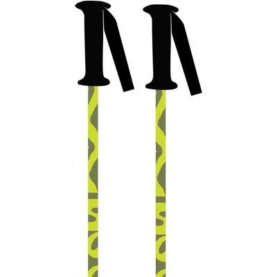 K2 - Sprout - Jaune Néon - 75-105 cm - Bâtons de Ski - Publicité K2 - Sprout - Jaune Néon - 75-105 cm - Bâtons de Ski - Publicité