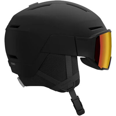 Casque à Visière Salomon Osmo Sigma Rouge - Ski - Publicité Casque à Visière Salomon Osmo Sigma Rouge - Ski - Publicité