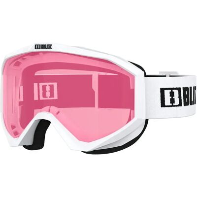 Lunettes de ski Bliz Liner - Blanc - Protection UV - Publicité Lunettes de ski Bliz Liner - Blanc - Protection UV - Publicité