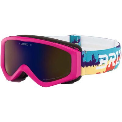 Briko Lunettes De Ski Junior Thunder Graphic Violet Blue Mirror/CAT2 Garçon,Fille - Publicité Briko Lunettes De Ski Junior Thunder Graphic Violet Blue Mirror/CAT2 Garçon,Fille - Publicité