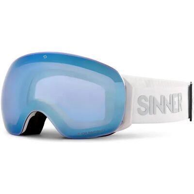 Lunettes de Ski Sinner Avon - Blanc - Inclut 2 Lentilles - Lentille Sintrast - Publicité Lunettes de Ski Sinner Avon - Blanc - Inclut 2 Lentilles - Lentille Sintrast - Publicité