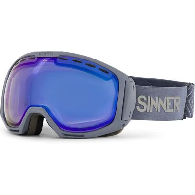 Sinner Masque De Ski Mohawk Matte Dark Grey Double Trans+ Clear To Smoke Full Blue Oil + Vent/CAT1-3 Homme,Femme - Publicité Sinner Masque De Ski Mohawk Matte Dark Grey Double Trans+ Clear To Smoke Full Blue Oil + Vent/CAT1-3 Homme,Femme - Publicité