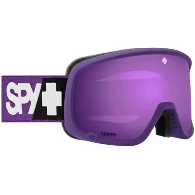 Spy Masque De Ski Marshall 2.0 Purple Happy ml Rose Violet Mirror/CAT2 Homme,Femme - Publicité Spy Masque De Ski Marshall 2.0 Purple Happy ml Rose Violet Mirror/CAT2 Homme,Femme - Publicité