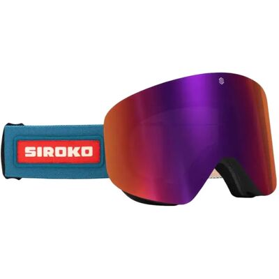 Siroko Lunettes De Ski Junior Gx Treasure Blue / Beige GX Treasure/CAT3 Garçon,Fille - Publicité Siroko Lunettes De Ski Junior Gx Treasure Blue / Beige GX Treasure/CAT3 Garçon,Fille - Publicité