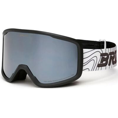 Briko Masque De Ski Chill Black Red Mirror/CAT3 Homme,Femme - Publicité Briko Masque De Ski Chill Black Red Mirror/CAT3 Homme,Femme - Publicité