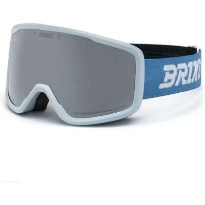 Briko Masque De Ski Chill White Blue Mirror/CAT3 Homme,Femme - Publicité Briko Masque De Ski Chill White Blue Mirror/CAT3 Homme,Femme - Publicité