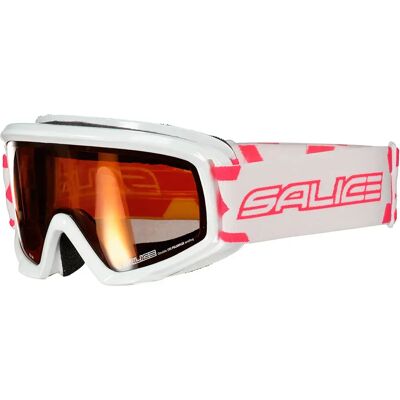 Salice Lunettes De Ski Junior 708 White 01 DACRX P/CAT2-4 Garçon,Fille - Publicité Salice Lunettes De Ski Junior 708 White 01 DACRX P/CAT2-4 Garçon,Fille - Publicité