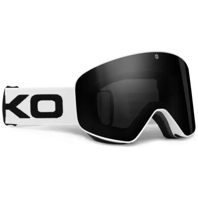 Siroko Masque De Ski Gx Ampezzo White / Black Black Mirror/CAT3 Homme,Femme - Publicité Siroko Masque De Ski Gx Ampezzo White / Black Black Mirror/CAT3 Homme,Femme - Publicité
