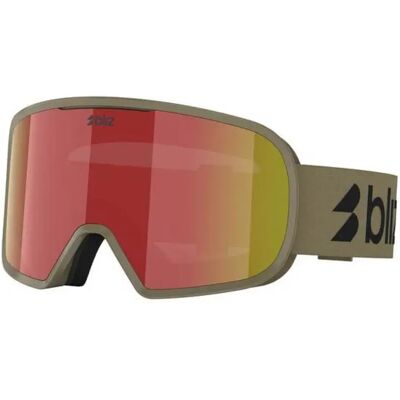 Bliz Masque De Ski G002s Matte Camo Green Brown W Red Multi/CAT3 Homme,Femme - Publicité Bliz Masque De Ski G002s Matte Camo Green Brown W Red Multi/CAT3 Homme,Femme - Publicité