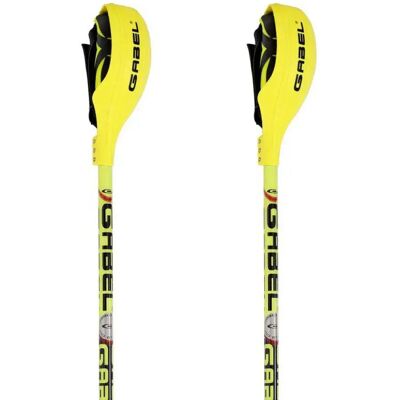 Gabel Bâtons Sld World Cup Black / Yellow 110 cm unisex - Publicité Gabel Bâtons Sld World Cup Black / Yellow 110 cm unisex - Publicité