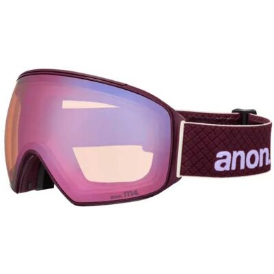 Anon Masque De Ski M4 Toric+lens+mfi Mask Deep Cherry Perceive Cloudy Pink/CAT1 Homme,Femme - Publicité Anon Masque De Ski M4 Toric+lens+mfi Mask Deep Cherry Perceive Cloudy Pink/CAT1 Homme,Femme - Publicité