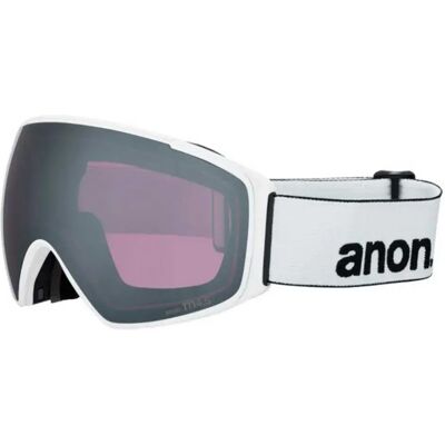 Anon Masque De Ski M4s Toric+mfi Face Mask White Perceive Sunny Onyx/CAT4 Homme,Femme - Publicité Anon Masque De Ski M4s Toric+mfi Face Mask White Perceive Sunny Onyx/CAT4 Homme,Femme - Publicité