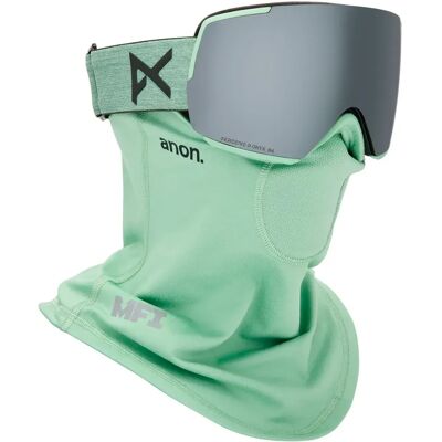Anon Masque De Ski M5+bonus Lens+mfi Face Mask Soft Sage Perceive Sunny Onyx/CAT4 Homme,Femme - Publicité Anon Masque De Ski M5+bonus Lens+mfi Face Mask Soft Sage Perceive Sunny Onyx/CAT4 Homme,Femme - Publicité