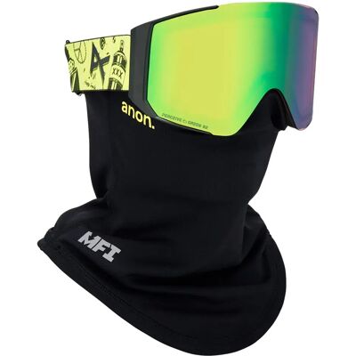 Anon Masque De Ski Sync+lens+mfi Face Mask Whirlwind Perceive Variable Green/CAT2 Homme,Femme - Publicité Anon Masque De Ski Sync+lens+mfi Face Mask Whirlwind Perceive Variable Green/CAT2 Homme,Femme - Publicité