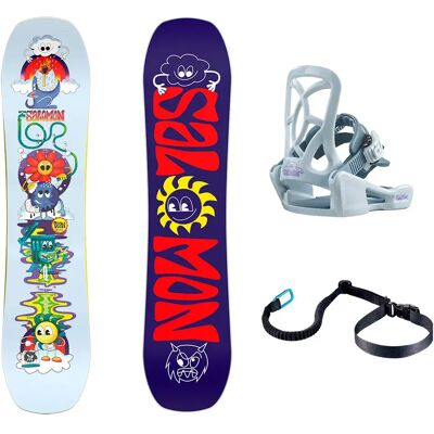 Salomon Snowboard Junior Team Package Multicolor 80 Garçon,Fille - Publicité Salomon Snowboard Junior Team Package Multicolor 80 Garçon,Fille - Publicité
