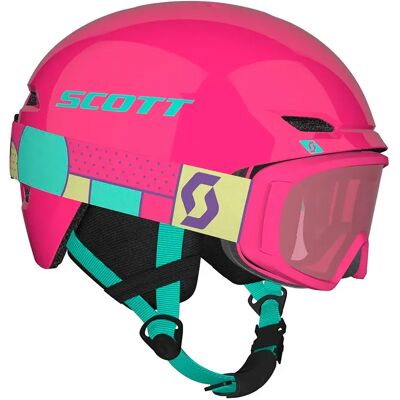 Scott Casque Junior Avec Visière Keeper 2+witty Mint Green / Neon Pink 8 Années unisex - Publicité Scott Casque Junior Avec Visière Keeper 2+witty Mint Green / Neon Pink 8 Années unisex - Publicité