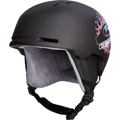 Quiksilver Casque Journey Black Flame S unisex - Publicité Quiksilver Casque Journey Black Flame S unisex - Publicité