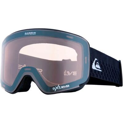 Quiksilver Masque De Ski Switchback Clux Adapt Black Ml Silver/CAT3 Homme - Publicité Quiksilver Masque De Ski Switchback Clux Adapt Black Ml Silver/CAT3 Homme - Publicité