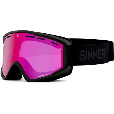 Sinner Masque De Ski Batawa Black / Fluor Green / Pink Sintrast/CAT2 Homme,Femme - Publicité Sinner Masque De Ski Batawa Black / Fluor Green / Pink Sintrast/CAT2 Homme,Femme - Publicité