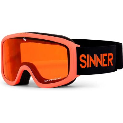 Sinner Masque De Ski Duck Mountain Orange CAT2 Garçon,Fille - Publicité Sinner Masque De Ski Duck Mountain Orange CAT2 Garçon,Fille - Publicité