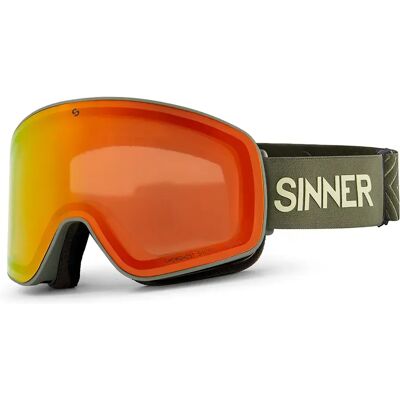Sinner Masque De Ski Snowghost Moss Green Trans-Sintrast/CAT1-3 Homme,Femme - Publicité Sinner Masque De Ski Snowghost Moss Green Trans-Sintrast/CAT1-3 Homme,Femme - Publicité