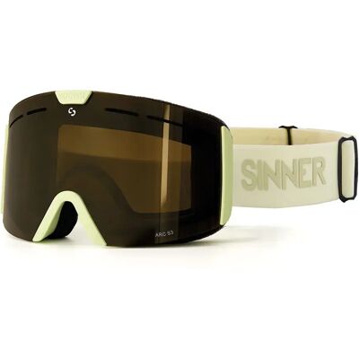 Sinner Masque De Ski Arc Light Yellow CAT3 Homme,Femme - Publicité Sinner Masque De Ski Arc Light Yellow CAT3 Homme,Femme - Publicité