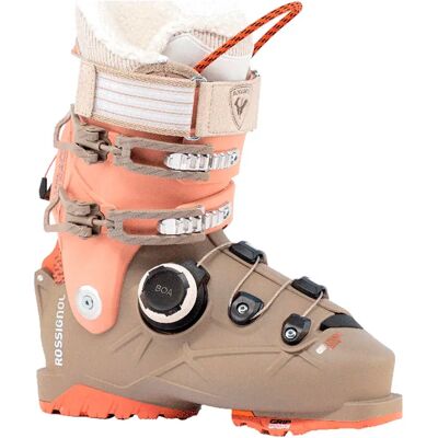 Rossignol Chaussures De Ski Alpin Pour Femme Alltrack 90 W Boa Gw Khaki / Peach 25.0-25.5 - Publicité Rossignol Chaussures De Ski Alpin Pour Femme Alltrack 90 W Boa Gw Khaki / Peach 25.0-25.5 - Publicité