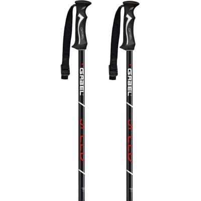 Gabel Bâtons Spedd Black / Red 110 cm Homme,Femme - Publicité Gabel Bâtons Spedd Black / Red 110 cm Homme,Femme - Publicité