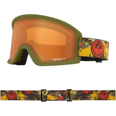 Dragon Alliance Masque De Ski Dx3 L Otg Leafycamo Lumalens Amber/CAT2 Homme,Femme - Publicité Dragon Alliance Masque De Ski Dx3 L Otg Leafycamo Lumalens Amber/CAT2 Homme,Femme - Publicité
