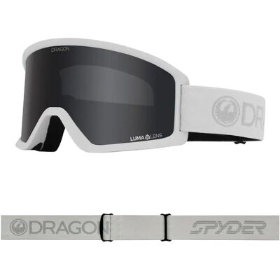 Dragon Alliance Masque De Ski Dx3 Otg Spyder White Lumalens Darksmoke/CAT3 Homme,Femme - Publicité Dragon Alliance Masque De Ski Dx3 Otg Spyder White Lumalens Darksmoke/CAT3 Homme,Femme - Publicité