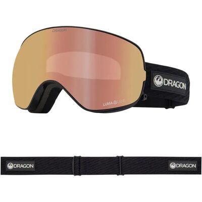 Dragon Alliance Masque De Ski X2s Bonus Iconrose Lumalens Rose Gold Ion/CAT3+Lumalens Light Rose/CAT1 Homme,Femme - Publicité Dragon Alliance Masque De Ski X2s Bonus Iconrose Lumalens Rose Gold Ion/CAT3+Lumalens Light Rose/CAT1 Homme,Femme - Publicité