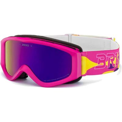Briko Lunettes De Ski Junior Thunder Graphic Cerise Purple Mirror/CAT2 Garçon,Fille - Publicité Briko Lunettes De Ski Junior Thunder Graphic Cerise Purple Mirror/CAT2 Garçon,Fille - Publicité