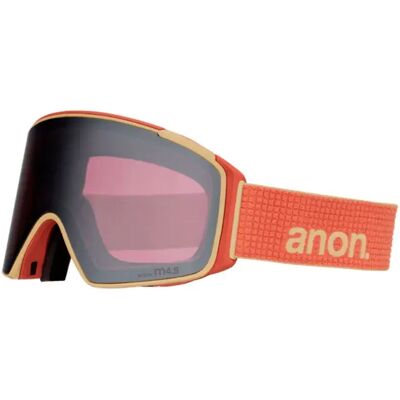 Anon Masque De Ski M4s Cylindrical+bonus Lens+mfi® Face Mask Terracotta Perceive Sunny Onyx/CAT4+ Perceive Variable Violet/CAT2 Homme,Femme - Publicité Anon Masque De Ski M4s Cylindrical+bonus Lens+mfi® Face Mask Terracotta Perceive Sunny Onyx/CAT4+ Perceive Variable Violet/CAT2 Homme,Femme - Publicité
