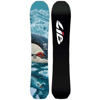 Lib Tech Planche De Snowboard Orca Ii 153 Homme,Femme - Publicité Lib Tech Planche De Snowboard Orca Ii 153 Homme,Femme - Publicité