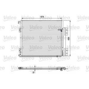 VALEO 815060 Condenseur en aluminium pour climatisation - Condenseur - Publicité VALEO 815060 Condenseur en aluminium pour climatisation - Condenseur - Publicité