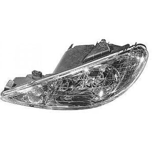 Projecteur Van Wezel 6204S9 - Gauche pour Peugeot 206 - Publicité Projecteur Van Wezel 6204S9 - Gauche pour Peugeot 206 - Publicité