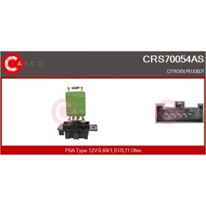 Résistance, pulseur d'air habitacle CASCO CRS70054AS - Publicité Résistance, pulseur d'air habitacle CASCO CRS70054AS - Publicité