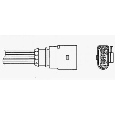 Sonde lambda NGK 0087295900598 pour Porsche Cayenne, VW Touareg II - Sonde lambda - Publicité Sonde lambda NGK 0087295900598 pour Porsche Cayenne, VW Touareg II - Sonde lambda - Publicité