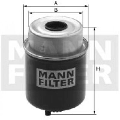 Filtre à Carburant WK 8116 MANN-FILTER - Vissé - Publicité Filtre à Carburant WK 8116 MANN-FILTER - Vissé - Publicité