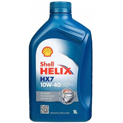 Huile moteur Shell Helix HX7 10W40 - Protection du moteur - Publicité Huile moteur Shell Helix HX7 10W40 - Protection du moteur - Publicité